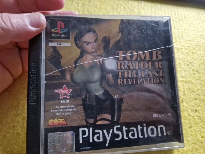 Tomb Raider The Last Resident PlayStation1 Ps1 PlayStation2 Ps2 Games Original
