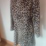 BNWT Zara leopard print long sleeve skater dress size UK10 EU38 Postage included Image 2