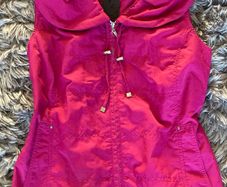 Pink womans gilet