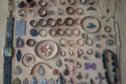 Used costume jewellery pendants bracelets rings including gold plated watch and bracelet