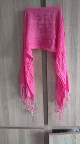 Linen look scarf