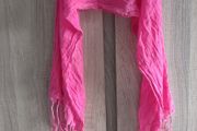 Linen look scarf