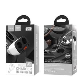 Car charger Z28 Power ocean with digital display Z28.