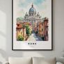 Rome Wall Art Print, Travel Poster Image 2
