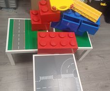 lego play tables and storage