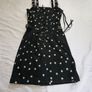 Diesel Black Star Print Denim Dress Image 9