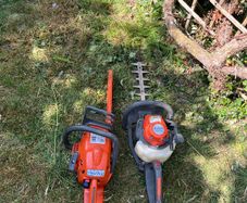 Husqvarna 120 Mark II Chainsaw & 123HD65 Hedge Trimmer