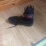 boys/girls black Vans Size 4 Image 7