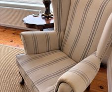 Queen Anne Wingback Armchair