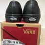 Men's vans authentic black leather Image 4