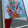 Original Abstract Painting Original Floral Painting Framed Floral Art New Original Irish Abstract Painting by Artist Image 6