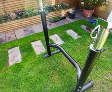 Gym bench and squat
