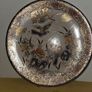 Large Vintage hand painted Satsuma Love Birds Plate Image 8