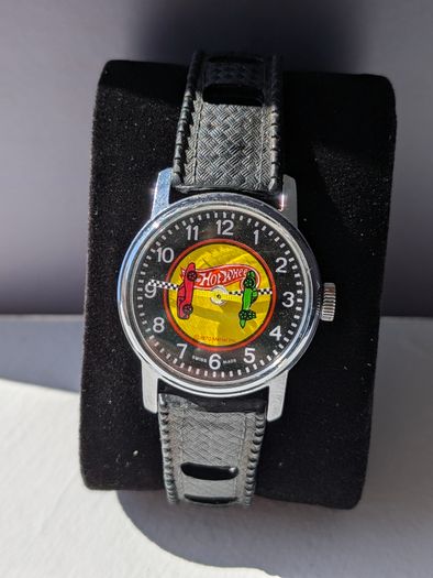 Hot Wheels 1970 Swiss Mechanical Watch NOS |  Collector Grade