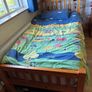 Pine Single Bed Frame  + Under Bed Storage Drawer Image 6
