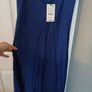 Blue Ladies satin skirt Image 2