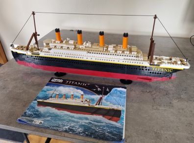 titanic build-it blocks lego
