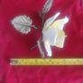 Antique Capodimonte Yellow Rose Image 3
