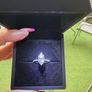 Brand new lab-grown diamond engagement ring Image 5