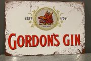 Gordon's Gin Tin Metal Sign