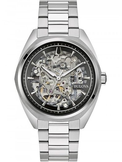 Bulova Surveyor Skeleton Automatic Mens Watch