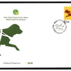 2006 Ireland 30th Anniversary of Irish Guide Dogs for the Blind Commemorative Stamp An Post First Day Cover (FDC)