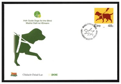 2006 Ireland 30th Anniversary of Irish Guide Dogs for the Blind Commemorative Stamp An Post First Day Cover (FDC)