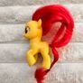 My Little Pony G4 Wedding Flower Fillies Apple Bloom approx. 7 cm. Used Please see photos Image 2