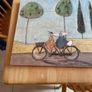 Picture titled 'A nice day for it'- on timber. Image 2