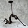 Abstract Candle Holder - Bronze Image 10