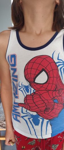 marvel spider man tank top size 122 128 cm