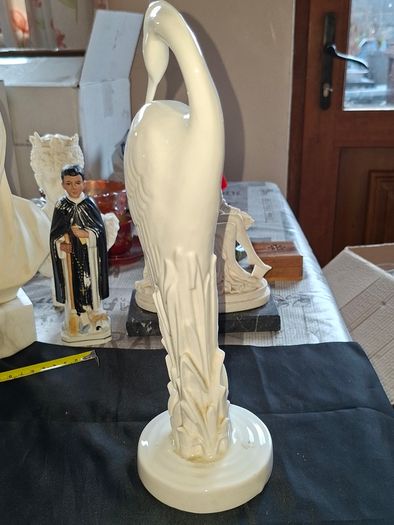 Royal Doulton Bone China Heron Sculpture named Patience part of the Images of Nature, Postage Available or Collection