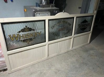 Large Jameson's Pub Window