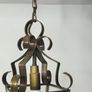Vintage French style brass lantern ceiling light Image 6