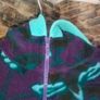 Vintage Polertec Winter purple and blue hooded zip up fleece Image 4