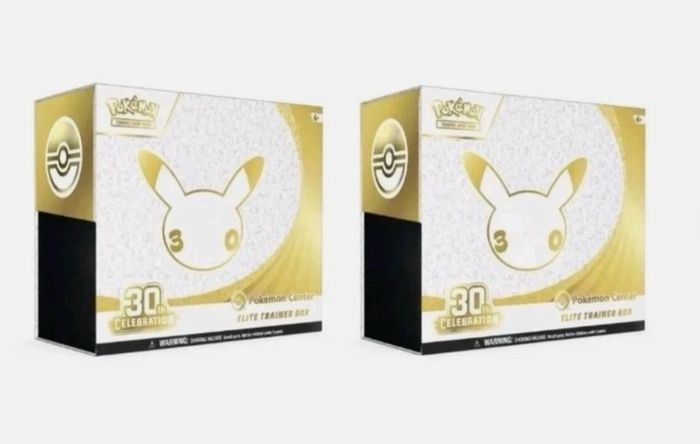 30th anniversary Pokemon center exclusive etb