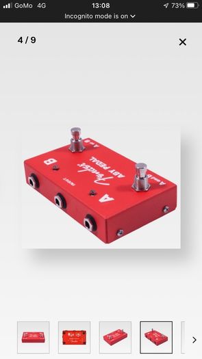 Fender ABY Footswitch