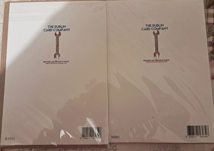 2 greeting cards