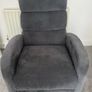 Grey Fabric Recliner  Chair Image 5