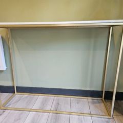 Slim Console and matching side table