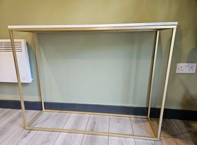 Slim Console and matching side table