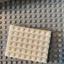 Lego 6x8 Flat White piece Bag of 73 Image 2
