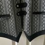 Stylish black & white vest Image 5