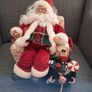 Christmas snoring santa decoration. Image 5