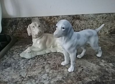 Another Two Dog Figurines