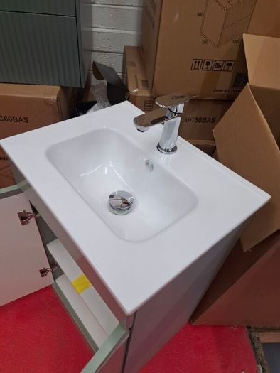 Deann 500 floor standing unit and basin multiple colours