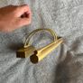 Brass wall light Image 2