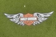 Large Harley-Davidson Aluminium Wing Sign