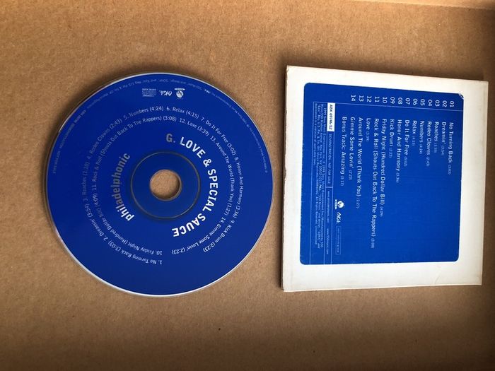 G. Love & Special Sauce - Philadelphonic (1999) promo cd