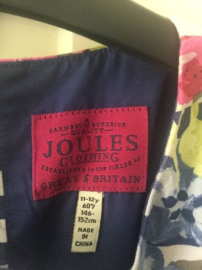 Joules flower print dress